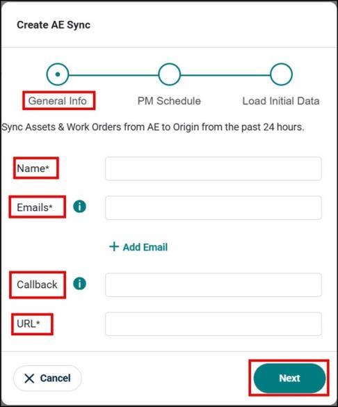 General Info tab